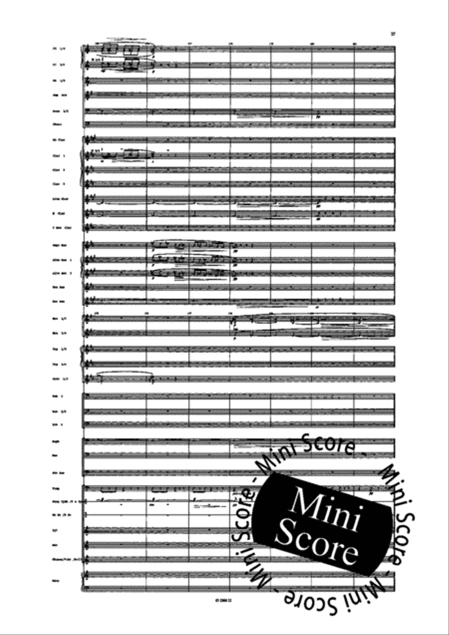 Fifth Symphony Fifth Symphony Concert Band scores gallery preview page 32