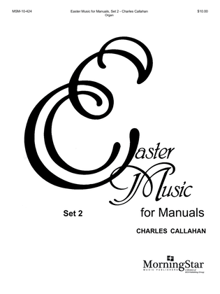 Book cover for Easter Music for Manuals, Set 2
