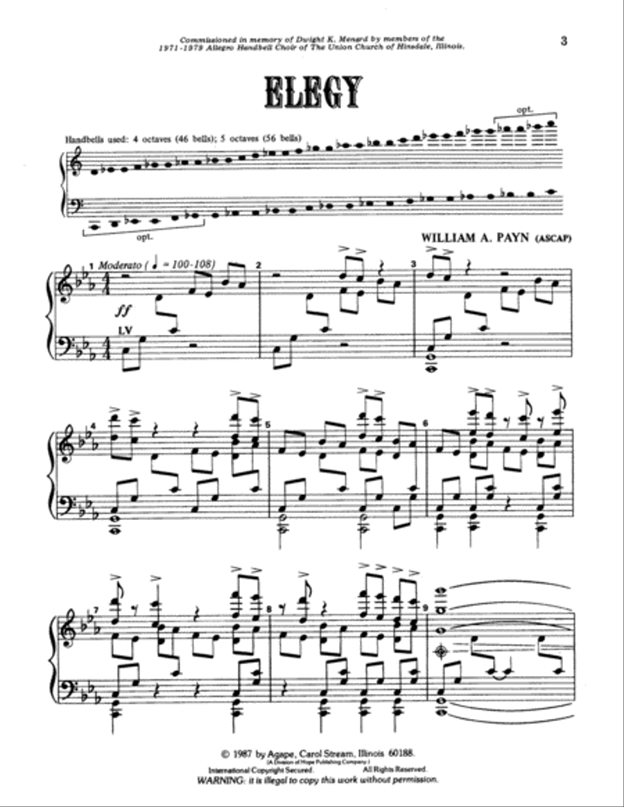 Elegy 5-Octaves scores gallery preview page 13