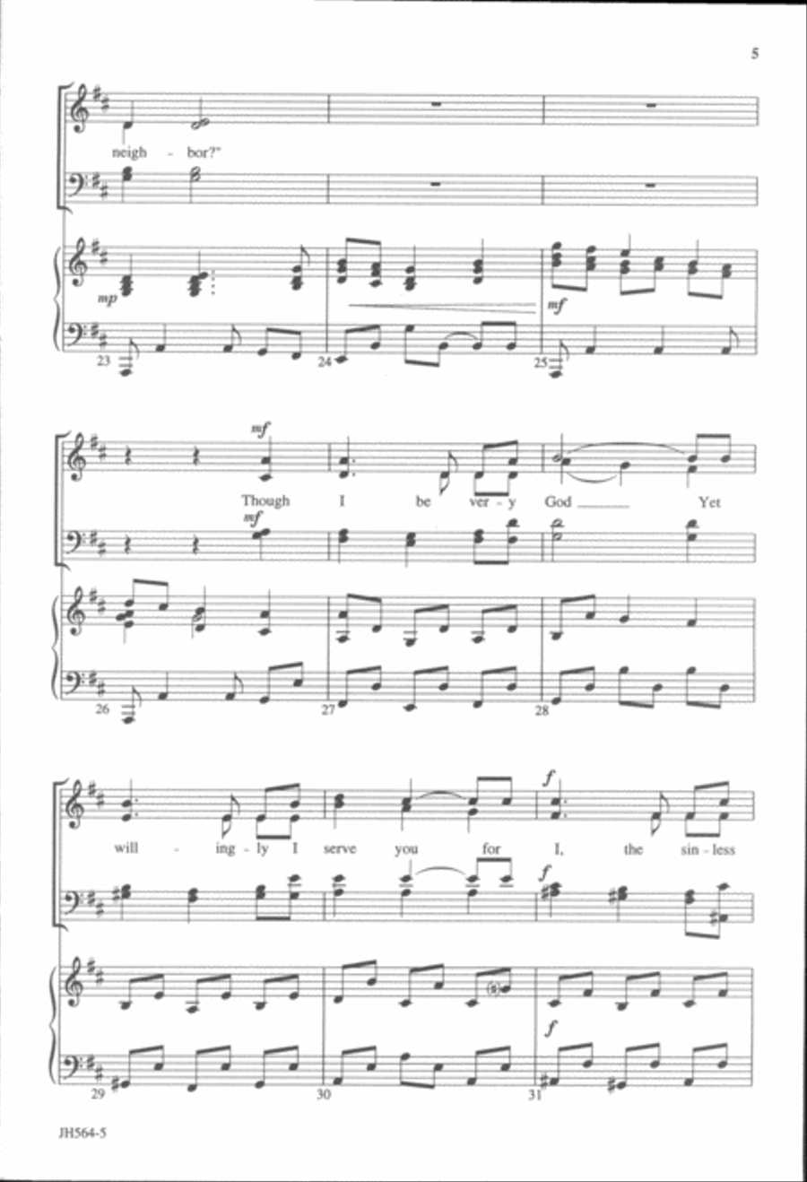 So Do Ye Also 4-Part scores gallery preview page 4