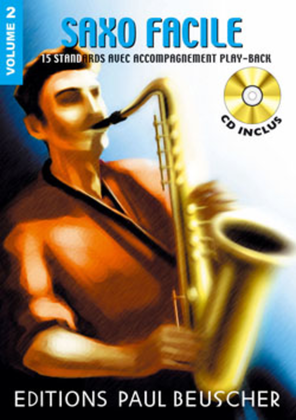 Book cover for Saxophone facile - Volume 2