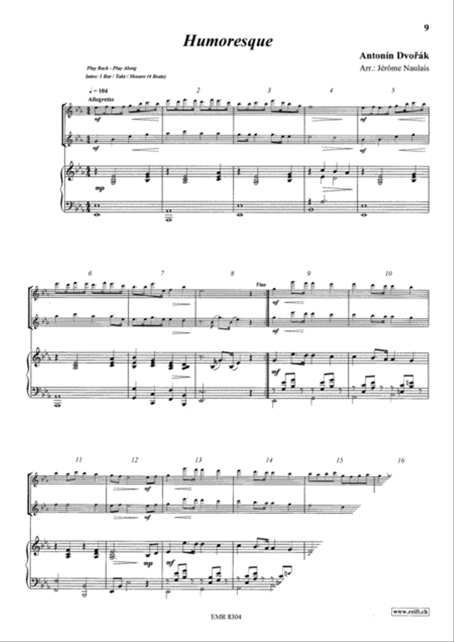Album Volume 4 Flute Duet scores gallery preview page 6