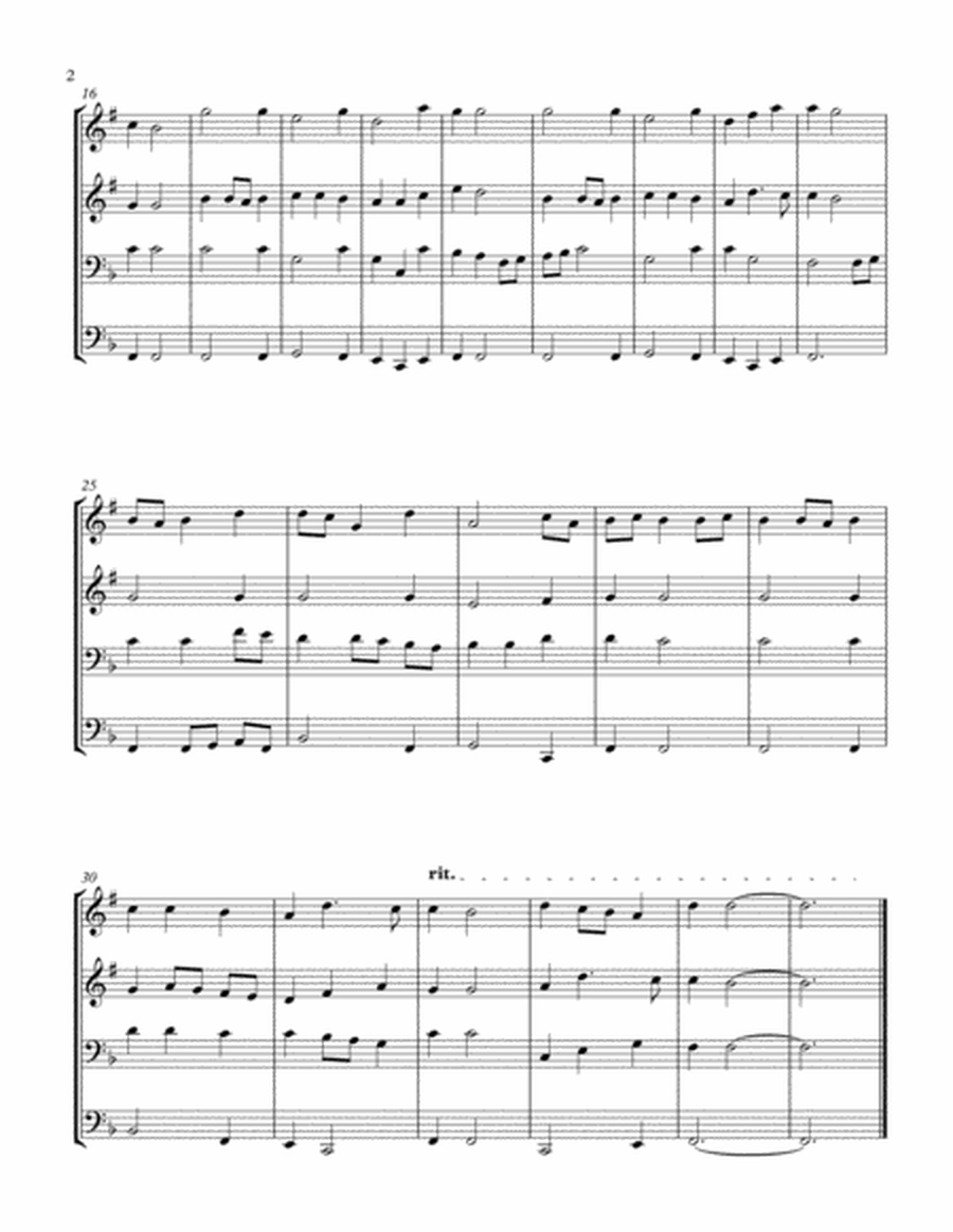 Polish Lullaby (Brass Quartet) image number null