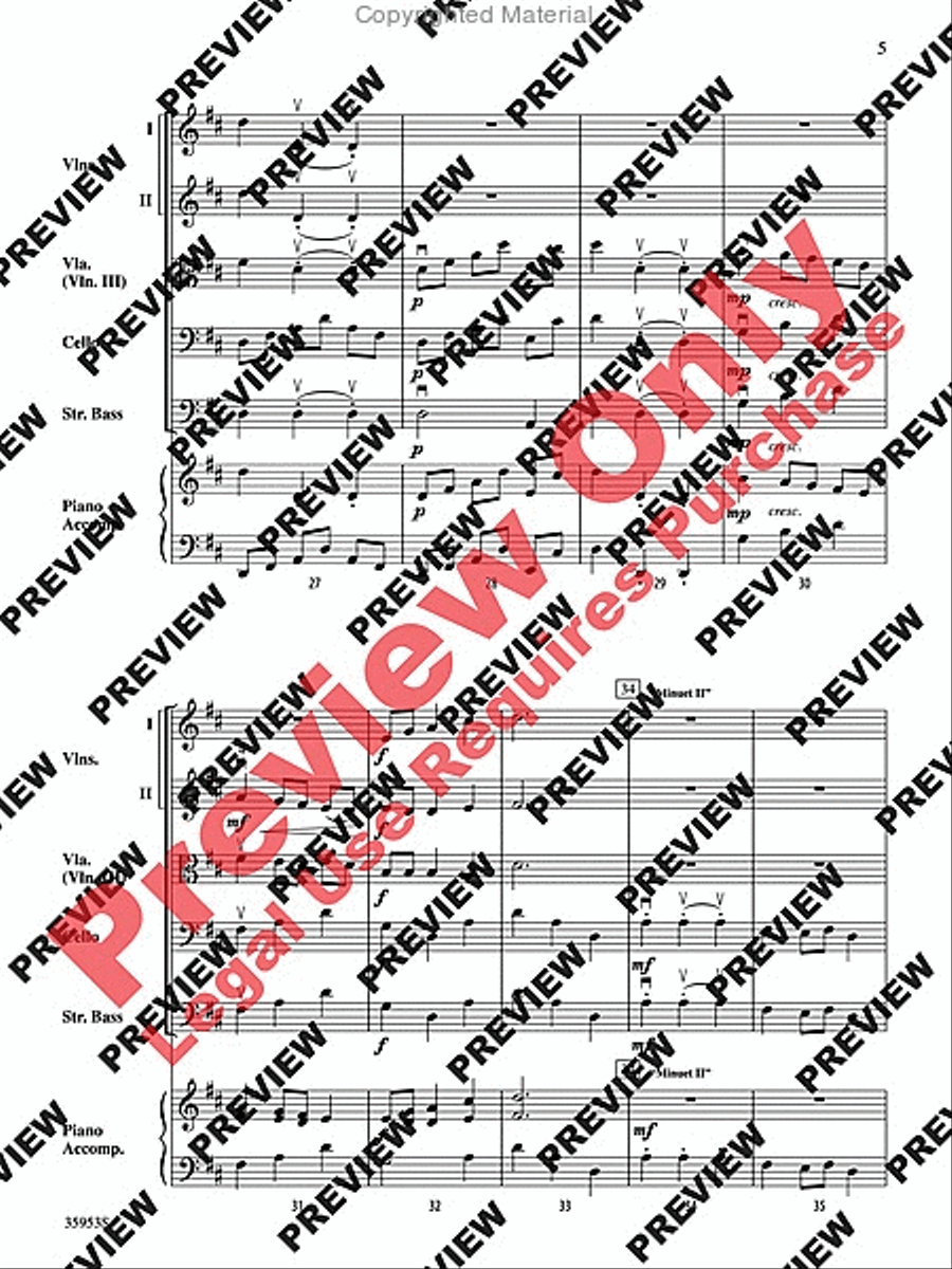 A Bach Fest A Bach Fest String Orchestra scores gallery preview page 6