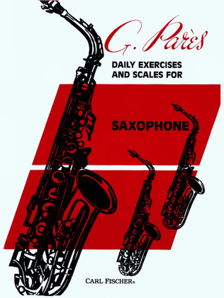 Book cover for Daily Exercises And Scales For Saxophone