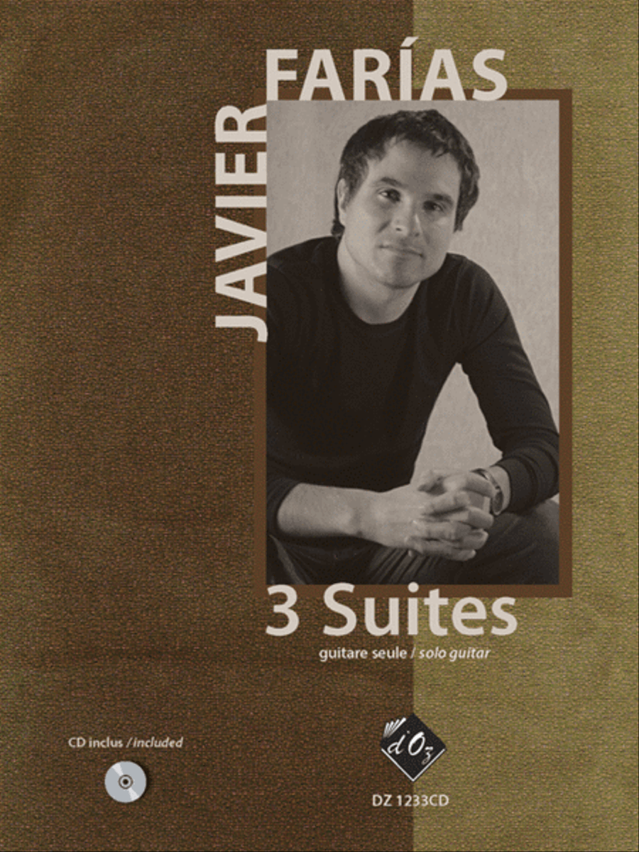 3 Suites (CD inclus) 3 Suites (CD inclus) Classical Guitar scores gallery preview page 1