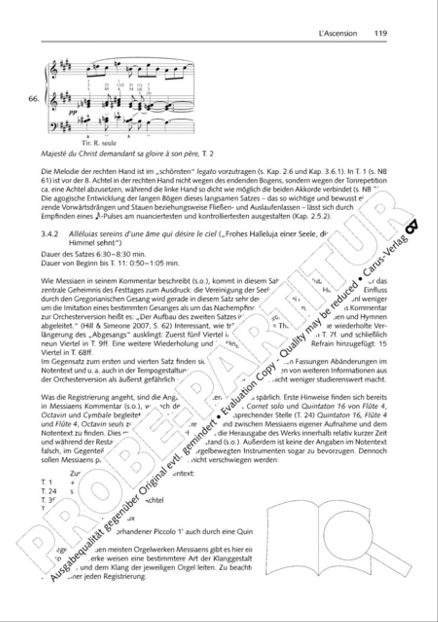 Orgelschule zur historischen Auffuhrungspraxis Organ Solo scores gallery preview page 120