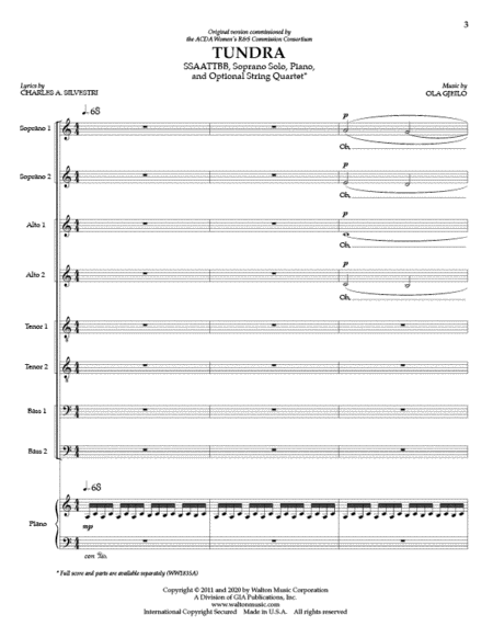 Tundra (SATB) image number null