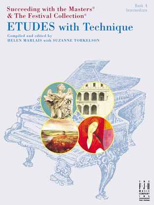Book cover for Etudes with Technique, Book 4