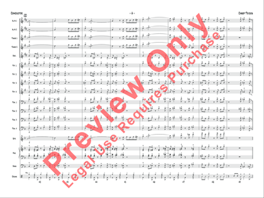 Cheep Tricks Cheep Tricks Jazz Ensemble scores gallery preview page 23