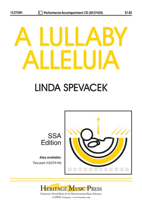Book cover for A Lullaby Alleluia
