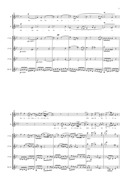 Clarinet Choir: Giovanni Battista Pergolesi _ Stabat Mater image number null