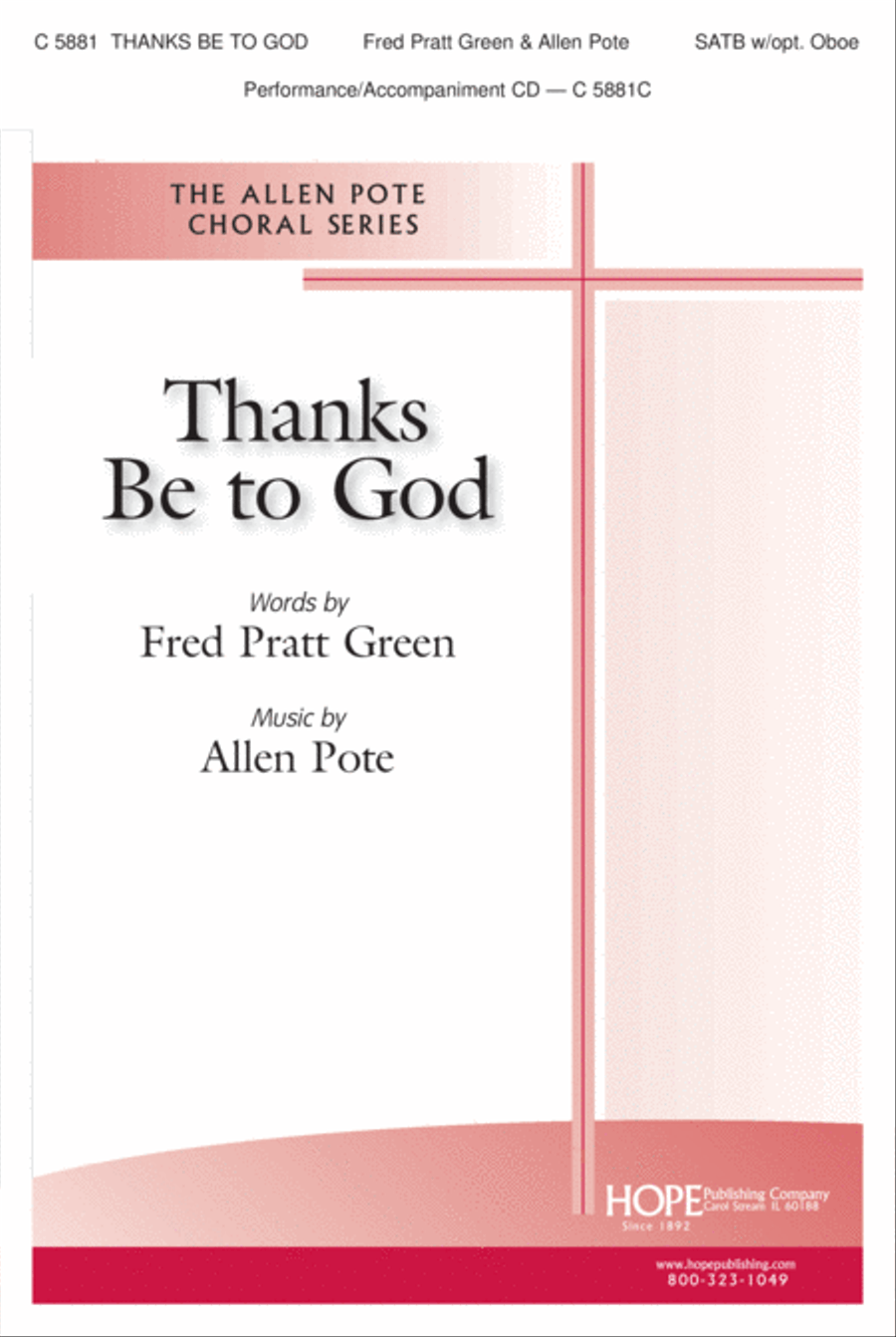 Thanks Be to God Thanks Be to God 4-Part scores gallery preview page 2