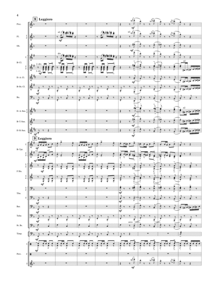 March from Suite for Variety Orchestra, No. 1 - Conductor Score (Full Score)