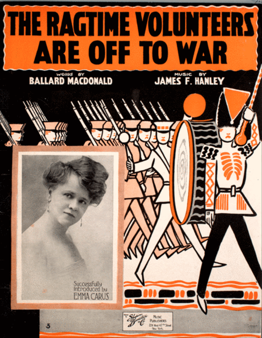 The Ragtime Volunteers Are Off To Wa Voice scores gallery preview page 1