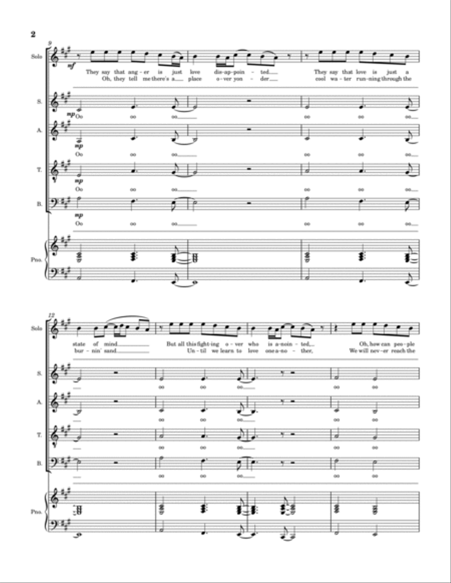 Hole In The World 4-Part scores gallery preview page 3
