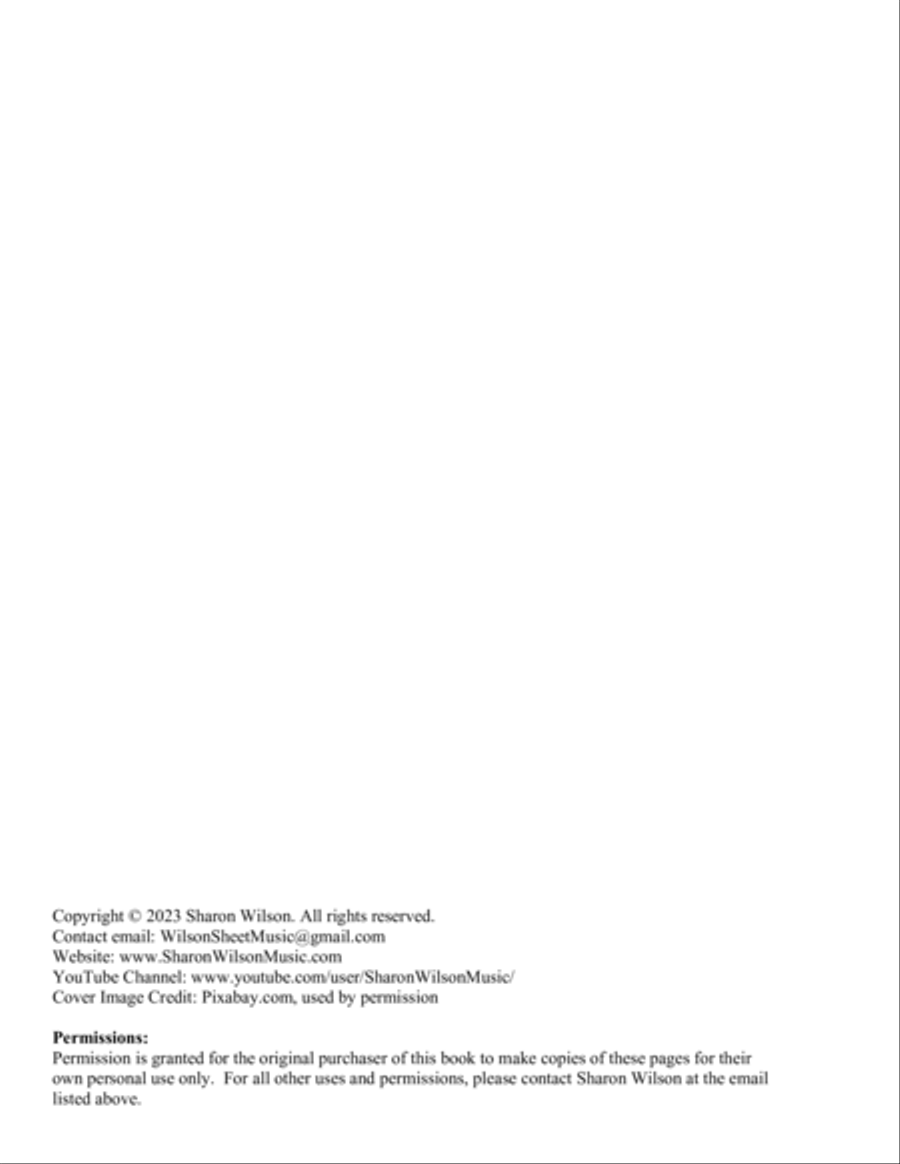 Sacred Medleys: Hymns and Spirituals, Book 2 (A Collection of 10 Medleys for Solo Piano) image number null