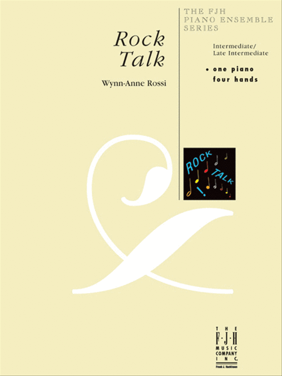 Rock Talk Piano Solo scores gallery preview page 2