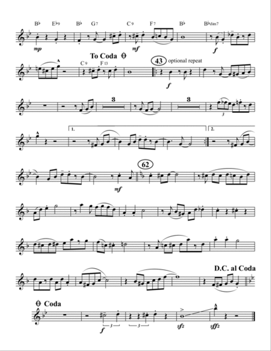 Sensation Rag Brass Quintet scores gallery preview page 6