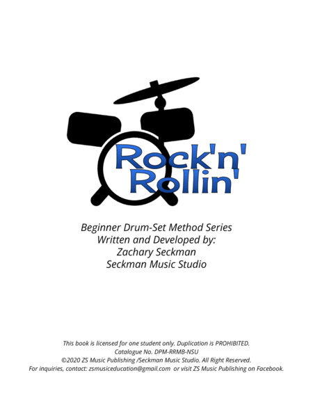 Rock'n'Rollin' Beginner Drumset Method Level 1