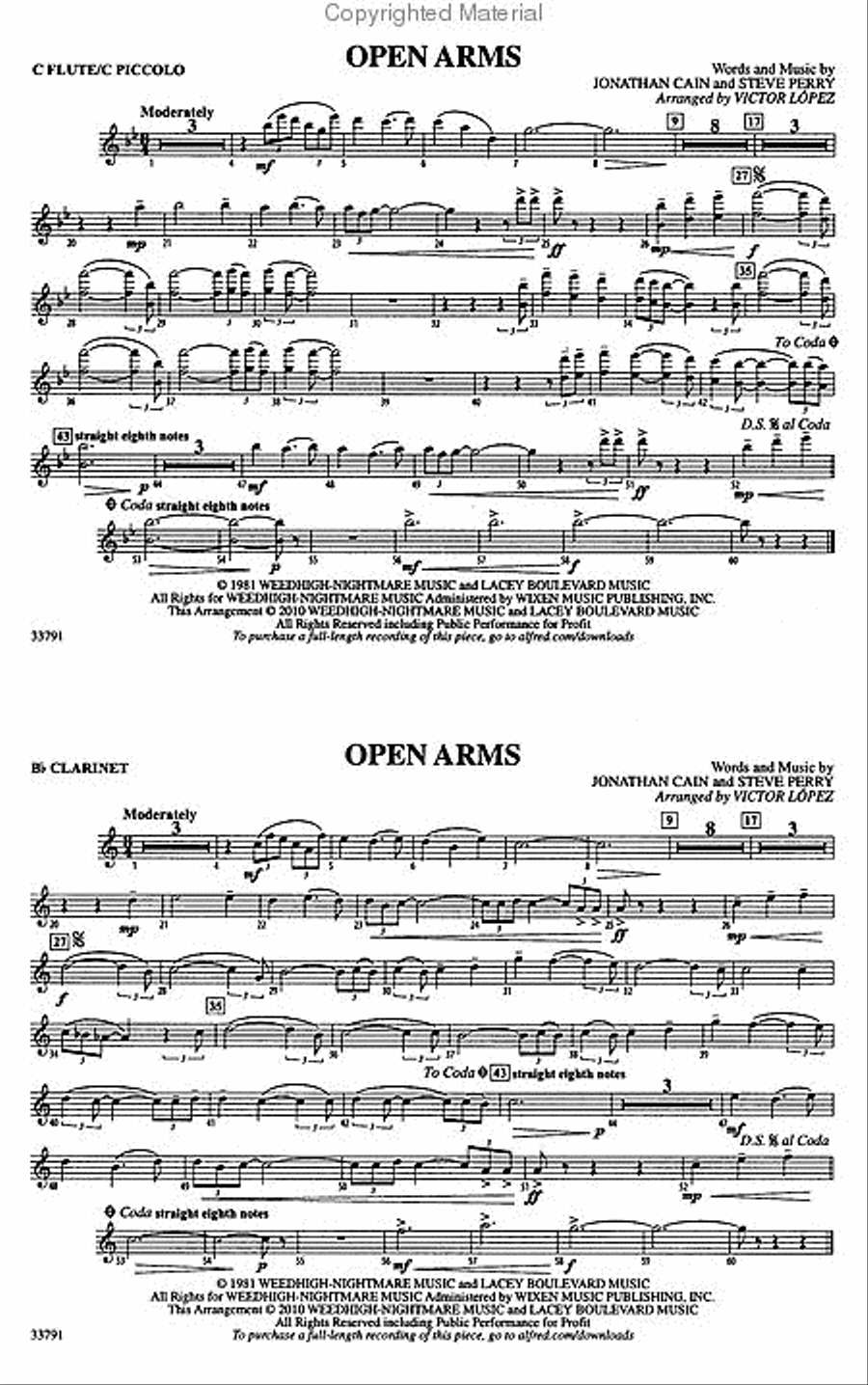 Open Arms Marching Band scores gallery preview page 3