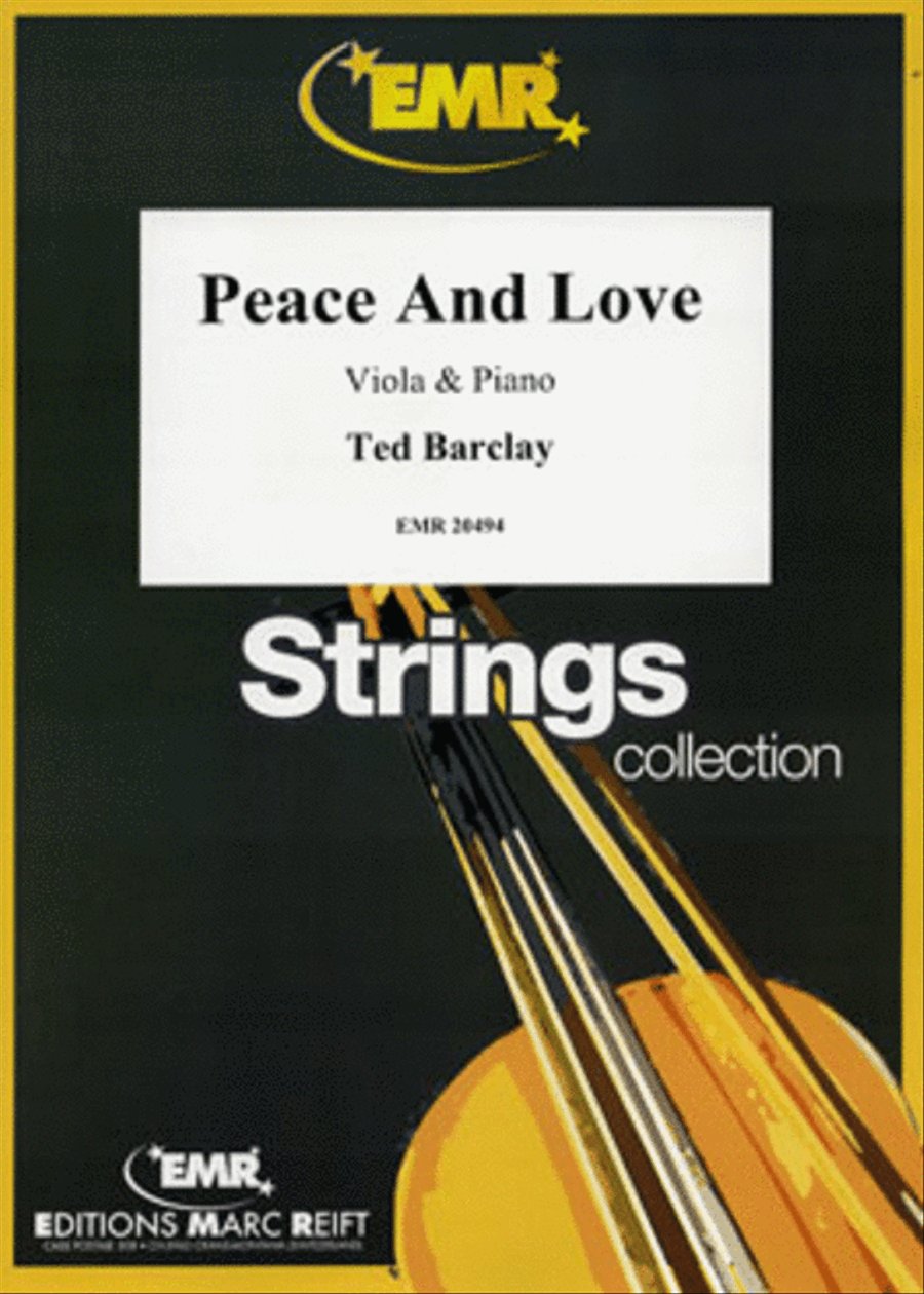 Peace And Love Peace And Love Piano Accompaniment scores gallery preview page 1