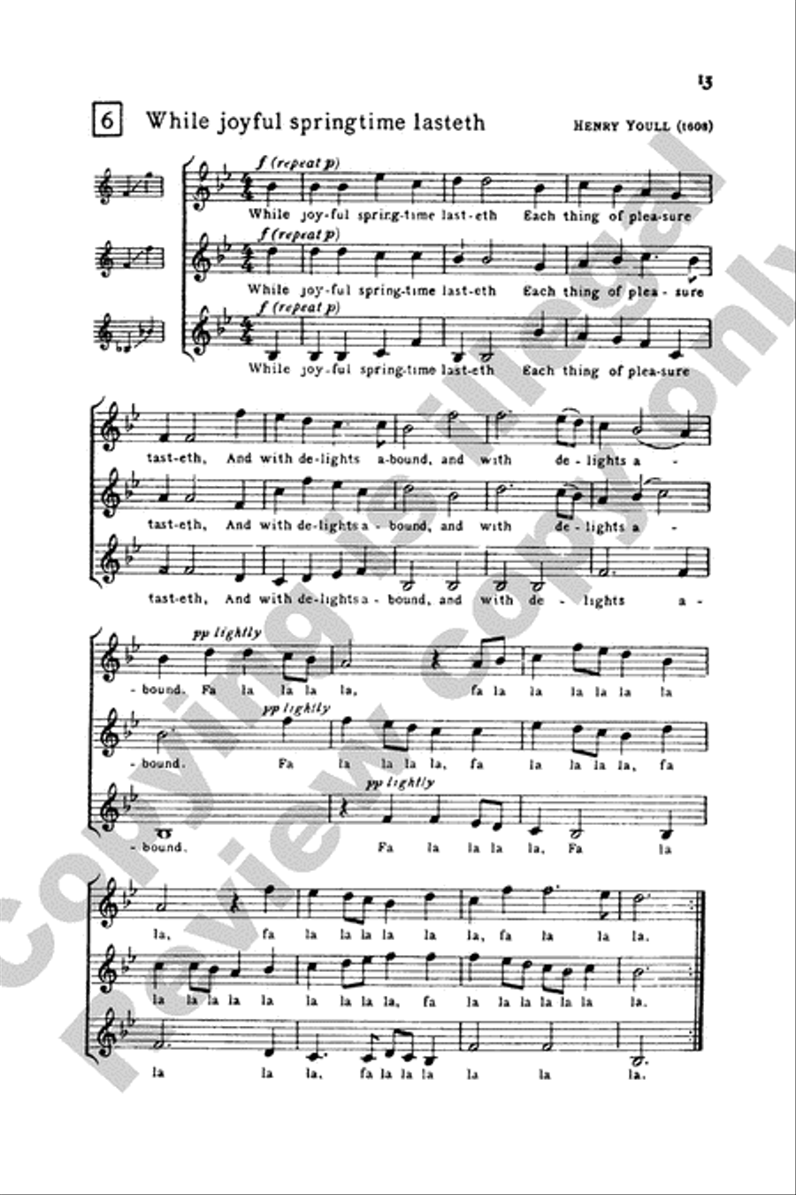 Invitation to Madrigals, Book 3 SSA scores gallery preview page 31