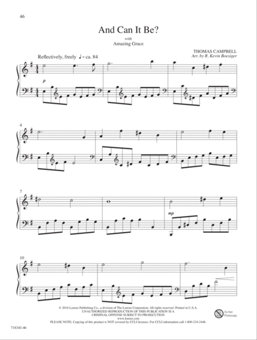 My Redeemer Piano Solo scores gallery preview page 25