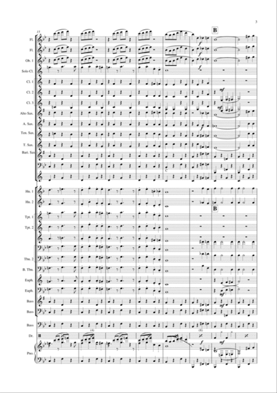 1920s Jukebox! Concert Band scores gallery preview page 3