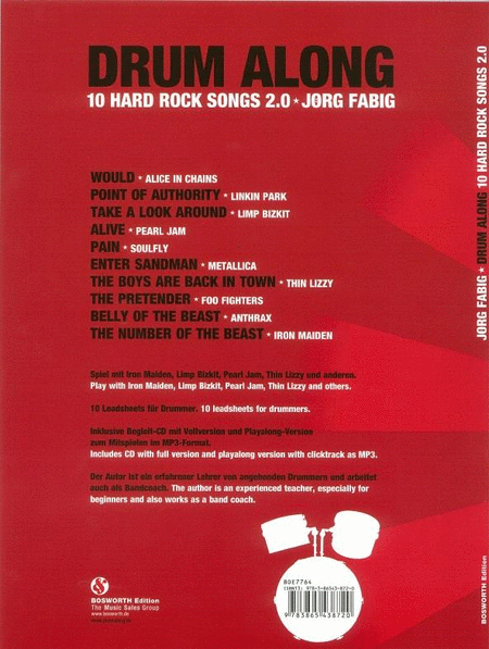 Drum Along - 10 Hard Rock Songs 2.0