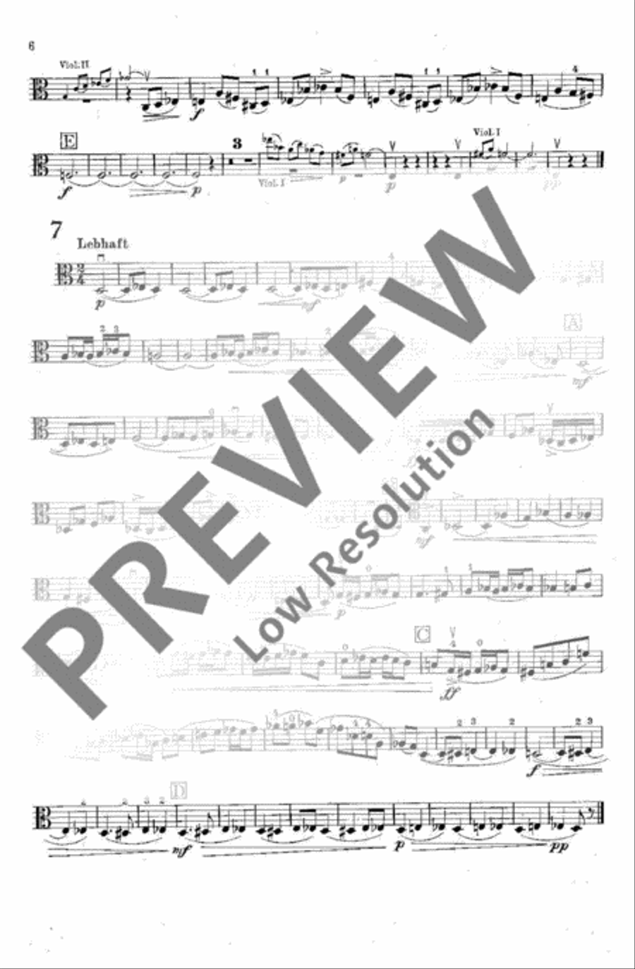 Eight Pieces Viola scores gallery preview page 7