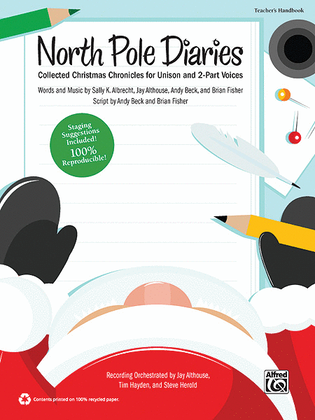 Book cover for North Pole Diaries