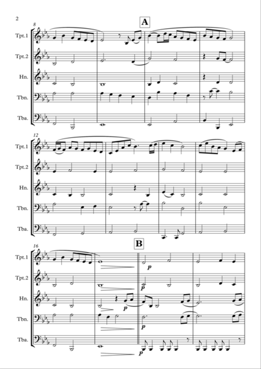 Maybe Later Maybe Later Brass Ensemble scores gallery preview page 2