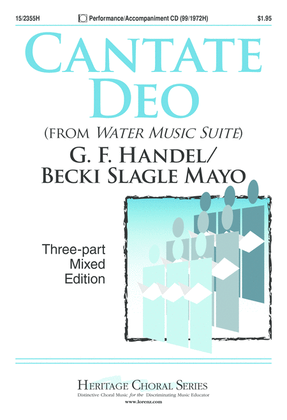 Cantate Deo (from Water Music Suite)