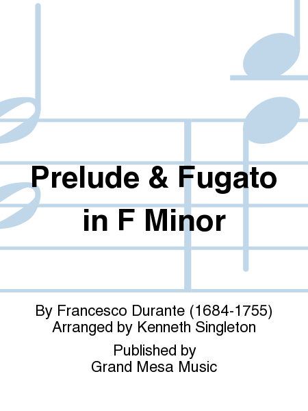 Prelude & Fugato in F Minor image number null