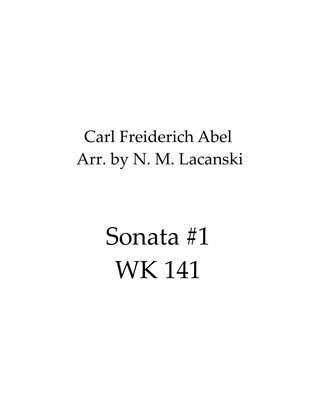 Book cover for Sonata #1 WK141