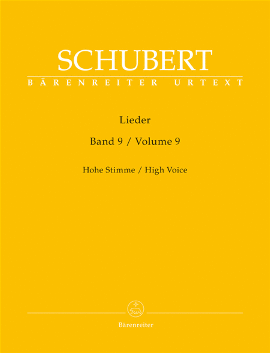 Lieder Volume 9