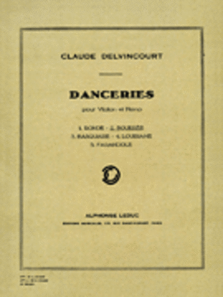 Danceries pour Violon et Piano - No. 2 Bourree