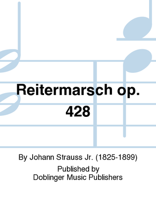 Book cover for Reitermarsch op. 428