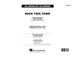 Rock This Town - Full Score