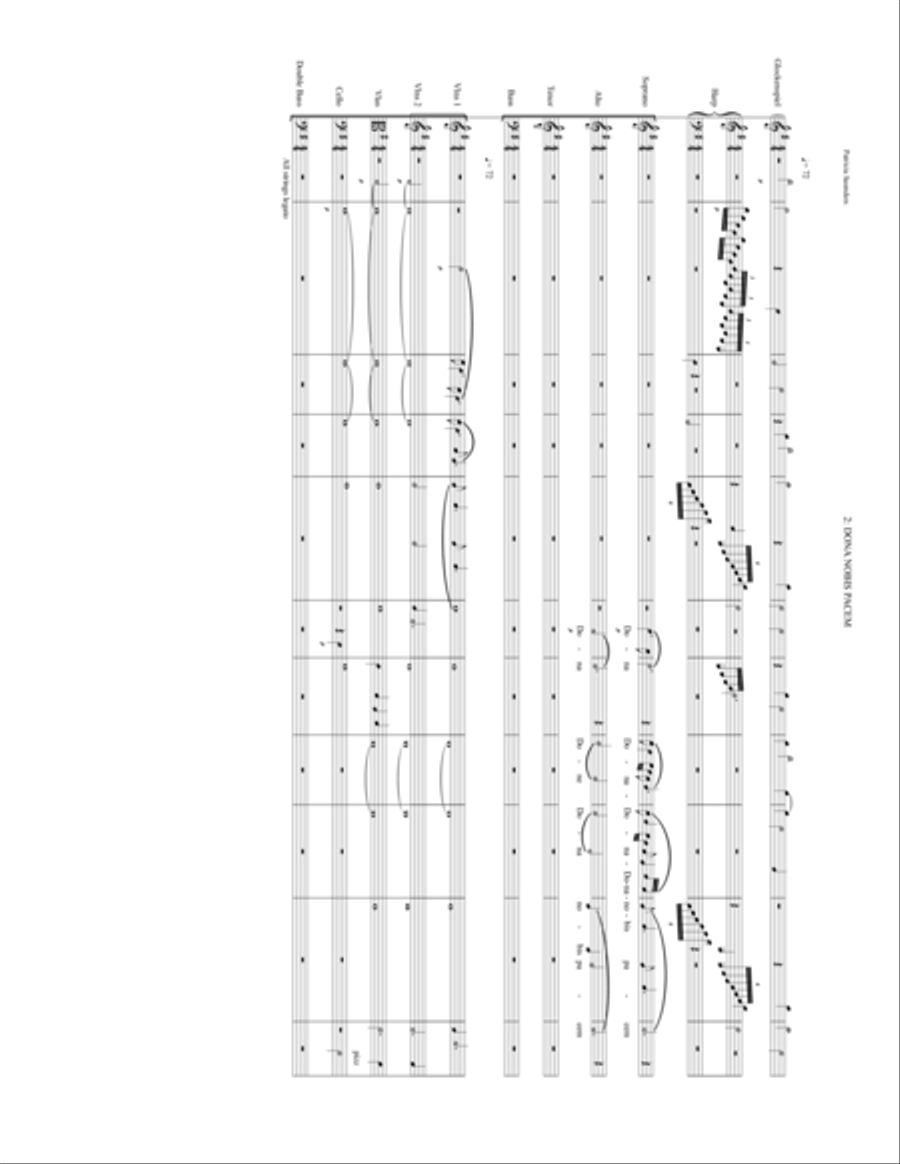 Dona Nobis Pacem Chamber Music scores gallery preview page 3