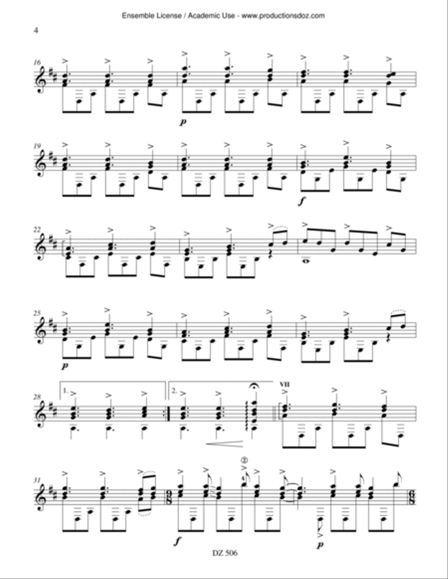Esperanza Esperanza Classical Guitar scores gallery preview page 4