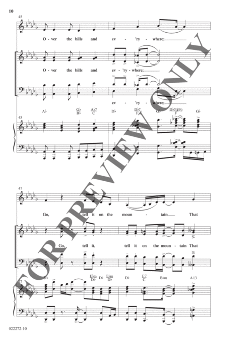 Best-Selling Christmas Anthem Pak Vol 1 - Anthem Preview Pak Hymn Anthems scores gallery preview page 11