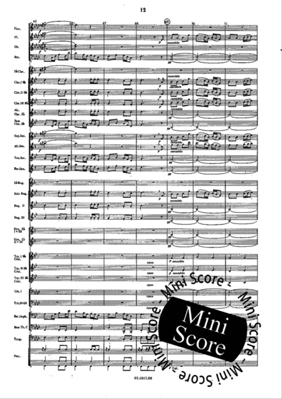 The Highlands Fanfare Band scores gallery preview page 18