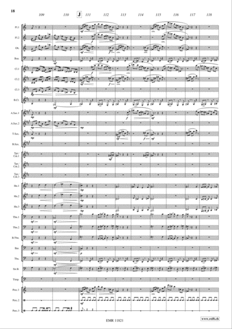 King Solomon's Mines King Solomon's Mines Concert Band scores gallery preview page 19