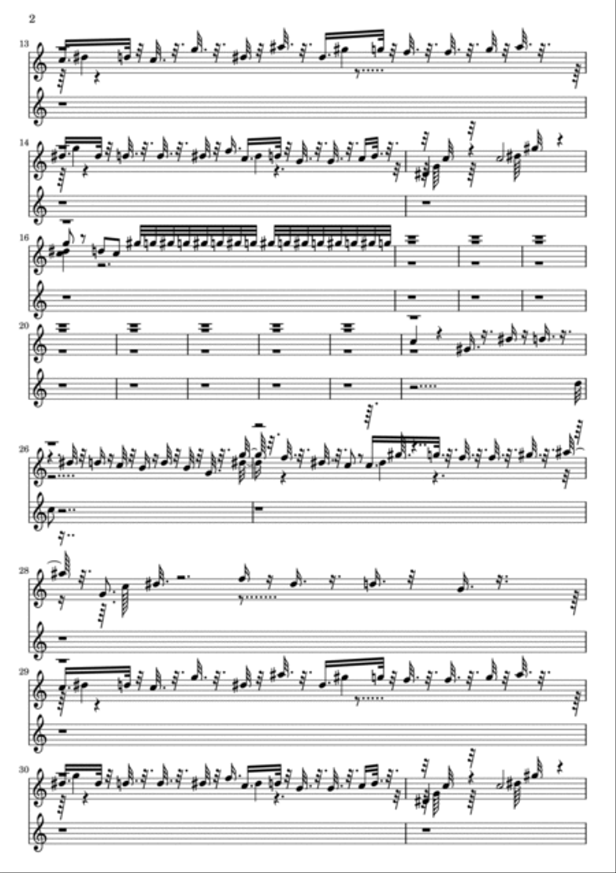 One In The Chamber String String Quartet scores gallery preview page 2