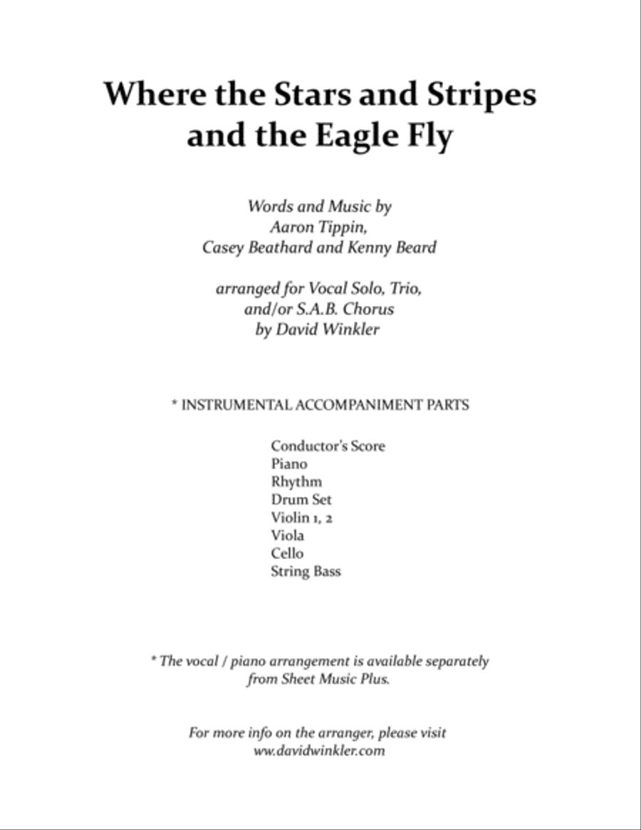 Where The Stars And Stripes And The Eagle Fly