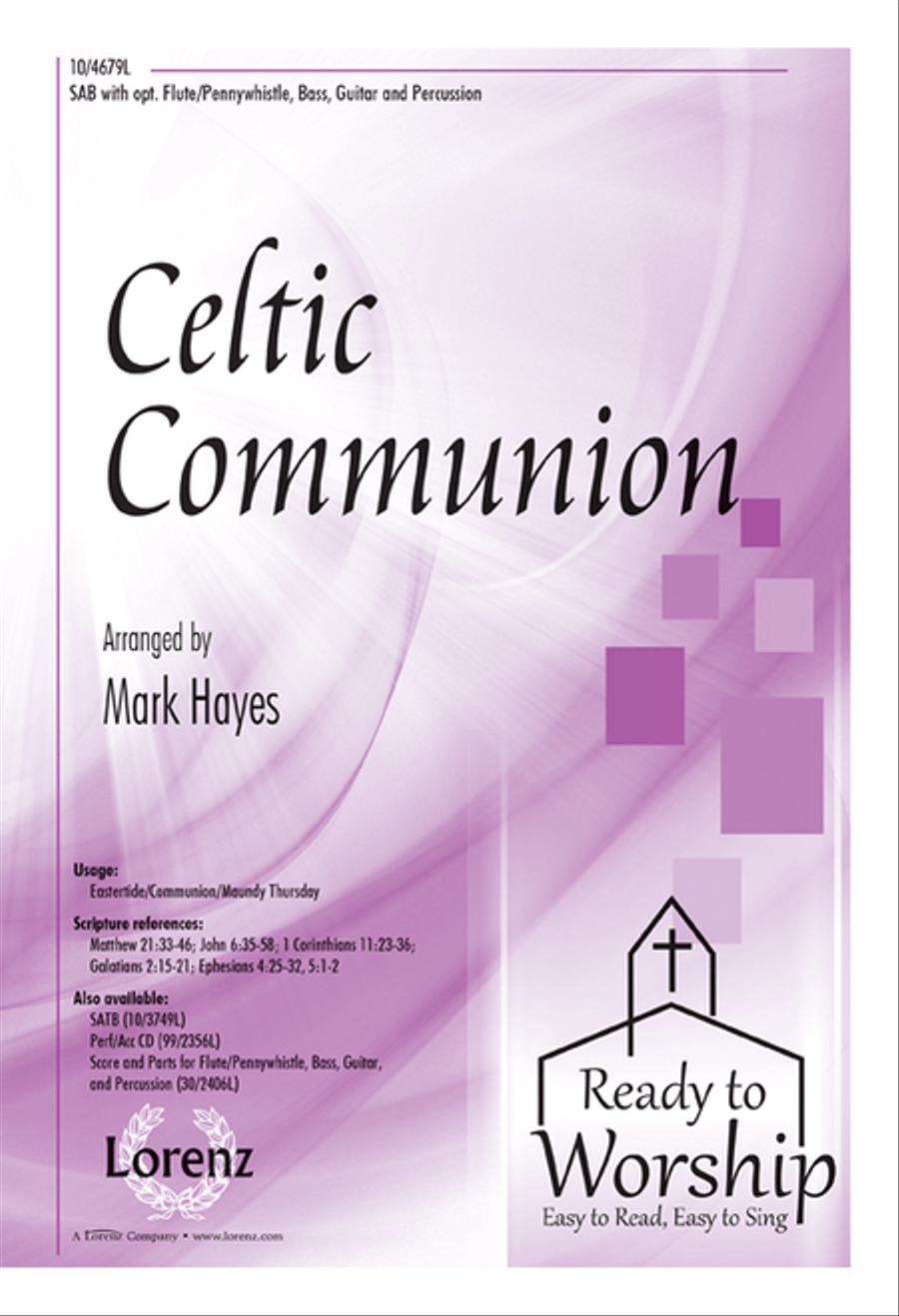 Celtic Communion 3-Part scores gallery preview page 1