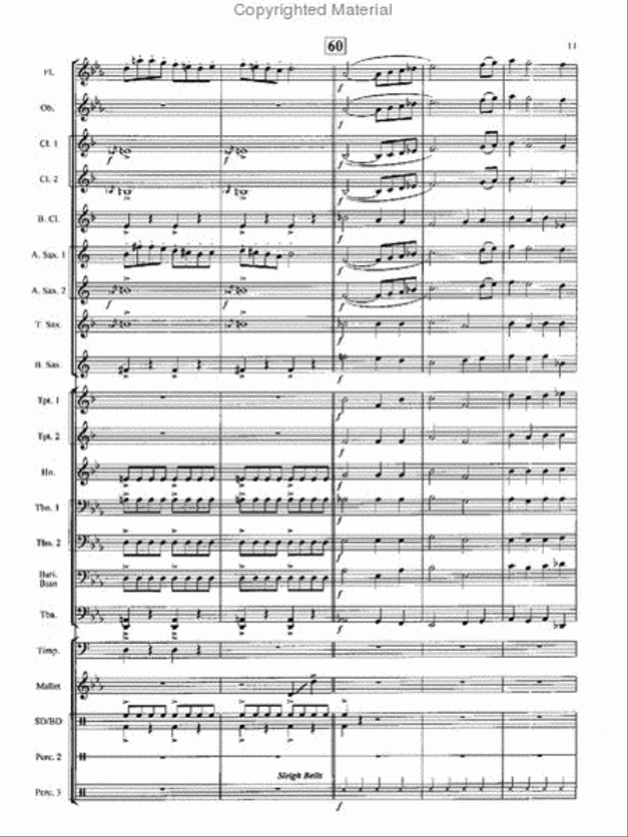 A Crazy, Mixed-Up Christmas Concert Concert Band scores gallery preview page 12