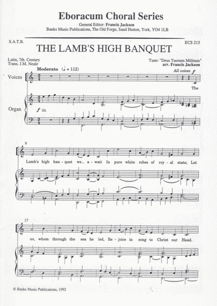 The Lambs High Banquet